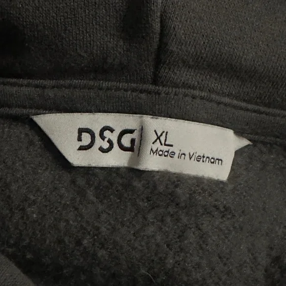 DSG grey hoodie sweatshirt size XL - Picture 6 of 8